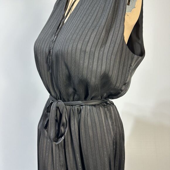 WHBM White House Black Market Women’s Dress L Size L Tie Belt Ruffle Hem NWT - Picture 5 of 13